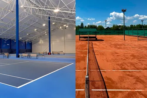 Грунт или хард — какое покрытие лучше для тенниса